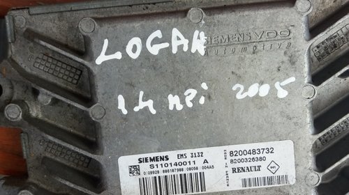 Calculator ECU motor S110140011A, Dacia Logan