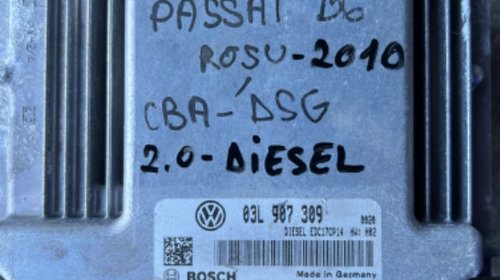 Calculator ECU Motor Volkswagen Passat B6 Gol
