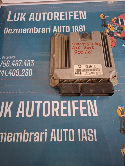 Calculator ECU Motor VW Transporter T5 1.9 TDI AXC