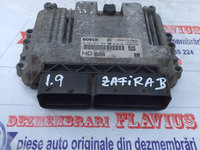 CALCULATOR ECU MOTOR ZAFIRA B OPEL ASTRA H 1.9 CDTI Z19DT COD 55566279/0281014452