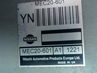 Calculator ECU Nissan Almera N16 1.5 66 kw 2000 2001 2002 2003 2004 2005 2006 cod MEC20-601 YN