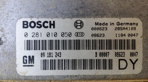 Calculator ECU Opel Astra G 2.0DTI Bosch