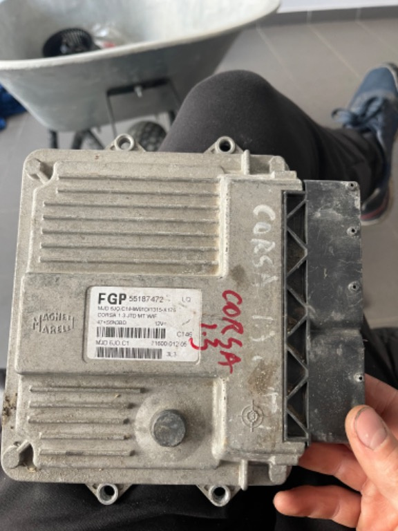 Calculator ECU Opel Corsa C 1.3cdti 2002 cod: 55187472 LQ