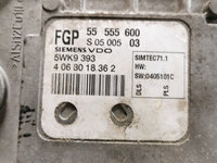 Calculator Ecu Opel Zafira 1.8 cod: 55555600 5WK9393