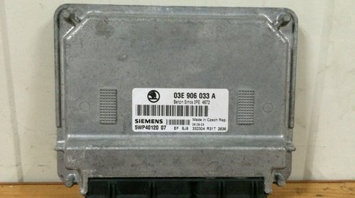 Calculator ECU pentru Skoda Fabia 1.2 12V