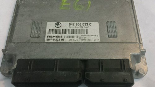 Calculator ECU Skoda Fabia 1 1.4 8V mpi cod 0