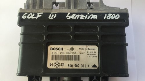 Calculator ECU Volkswagen Golf III Vento 1.8i
