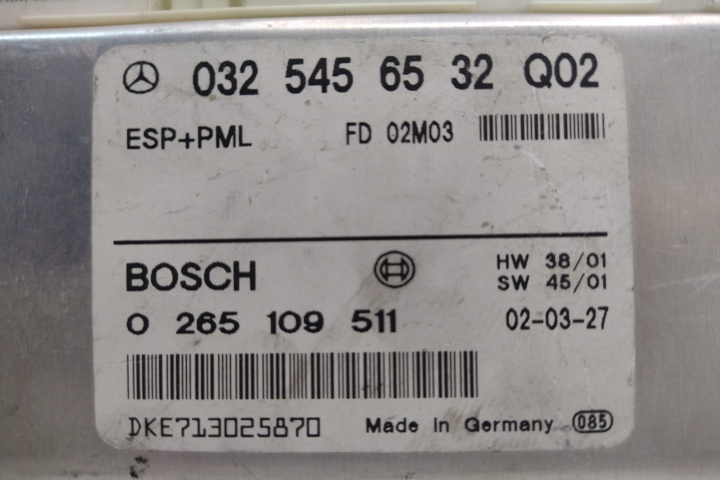 Calculator ESP Bosch Modul ASR 032545653