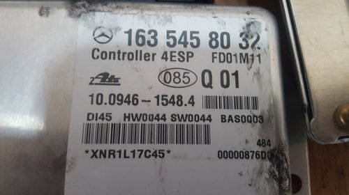 Calculator ESP Mercedes ML270CDI W163 an 2003
