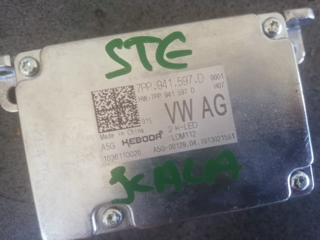Calculator fara dreapta Skoda Scala cod 