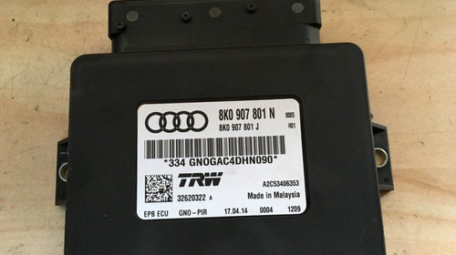 Calculator Frana De Mana / Parcare Audi A4 B8