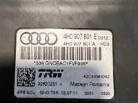 Calculator frana de mana pentru Audi A8 4H,An 2012 Cod 4H0907801E/4H0 907 801 E
