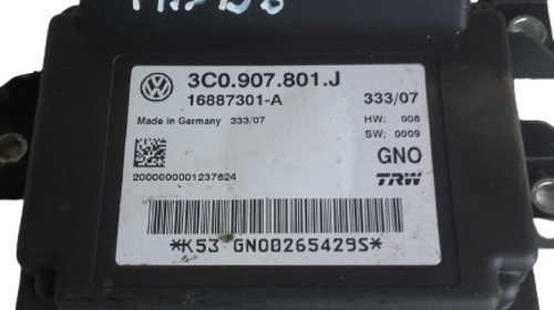 Calculator frana mana VW Passat B6 cod 3C0907
