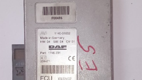 Calculator interfata telefon DAF XF euro 5