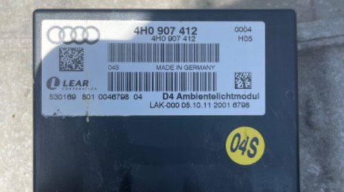 Calculator Lumini Ambientale Audi A8 4H Ambil