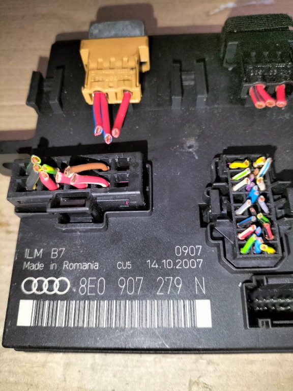 Calculator lumini Audi A4 B7, 2007, cod: 8E0907279