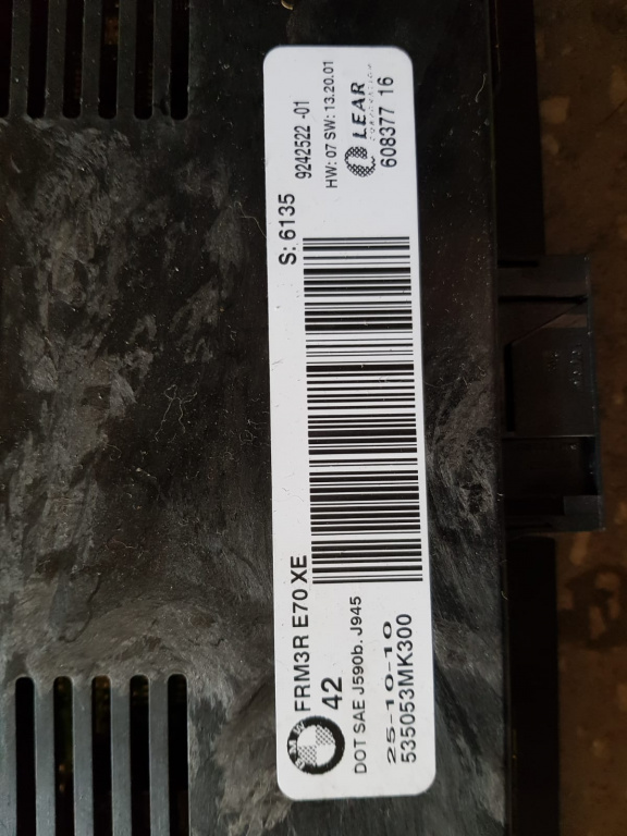 Calculator lumini modul frm BMW X5 X6 E7