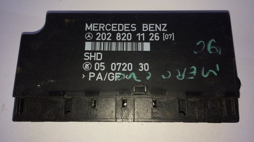 Calculator lumini SHD Mercedes C-class w202 2