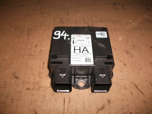 Calculator, modul airbag Mazda 2, cod 5S6T14B056HA, an 2002-2007