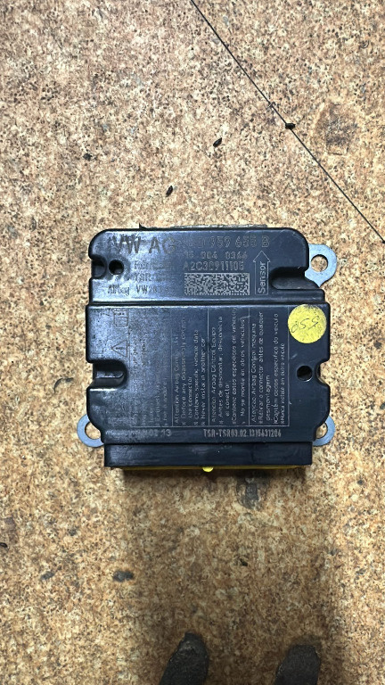 CALCULATOR MODUL AIRBAG SKODA RAPID, SEAT TOLEDO 34D959655B 1C/L6