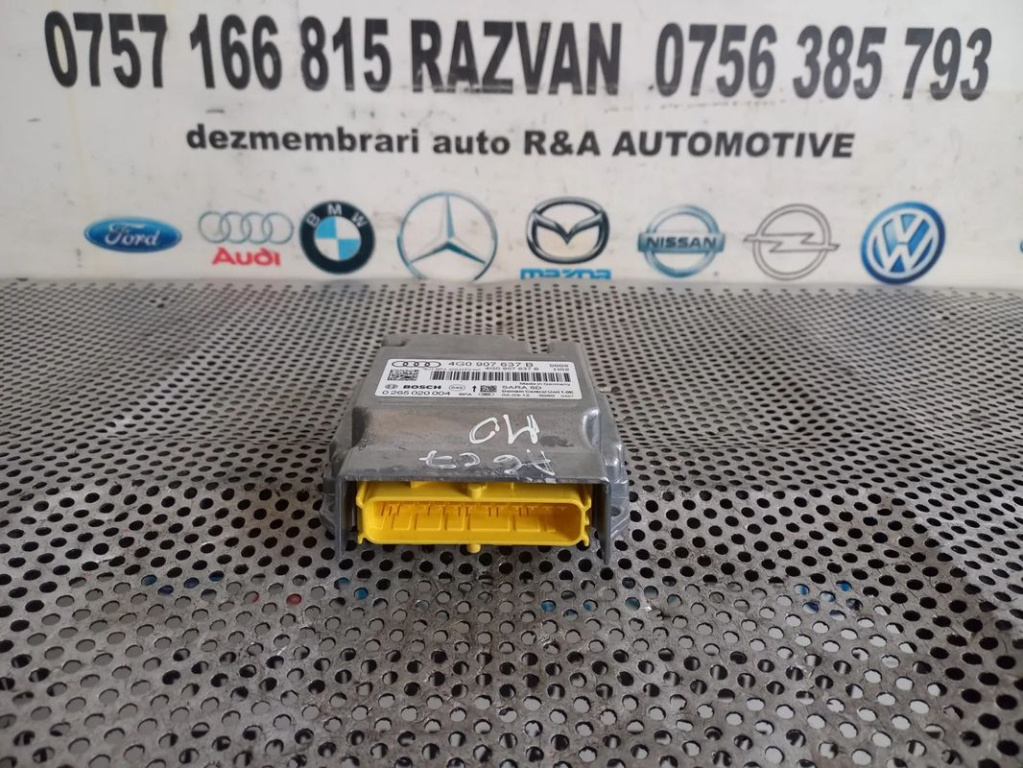 Calculator Modul Airbag SRS Audi A6 4G C7 A7 A8 Cod 4G0907637B An 2011-2012-2013-2014-2015-2016-2017-2018 - Dezmembrari Arad