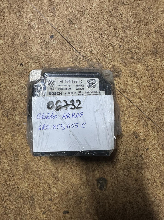 CALCULATOR MODUL AIRBAG VW POLO, IBIZA 6R0959655C 06732 1C/L8