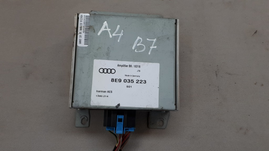 Calculator / Modul Amplificator Sunet Audi A4 B7 ( 2004 - 2008 ) 8E9035223