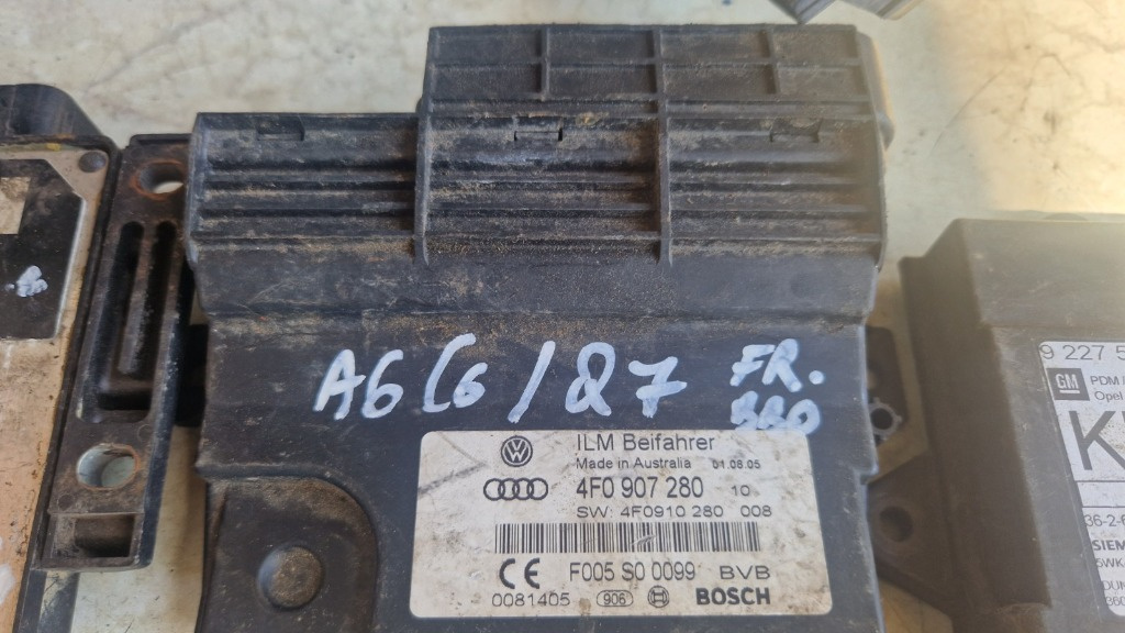 Calculator modul Audi A6 C6 Q7 7L 4F0907280 4F0910280 BVB 0081405