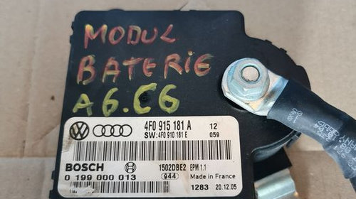 Calculator / modul baterie Audi A6 C6 4F0 915