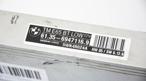 Calculator / Modul BMW 7 (E65, E66, E67) 2001 - 2009 6947116, 5WK48024A