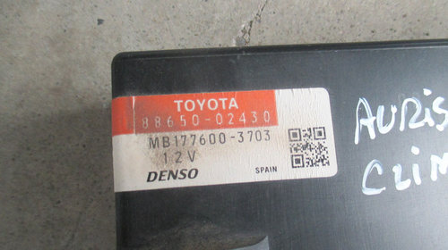 Calculator modul clima 88650-02430 Toyota Auris 2006 2007 2008 2009 2010 2011