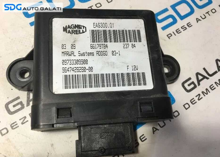 Calculator Modul comanda combustibil Citroen C5 2 2.0 HDI 2000 - 2008 Cod 09733309900 9647428280-00 [L3377]