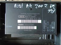 Calculator Modul Confort Audi A4 1.9 TDI 2002 - 2004, Cod: 8E0959433BD