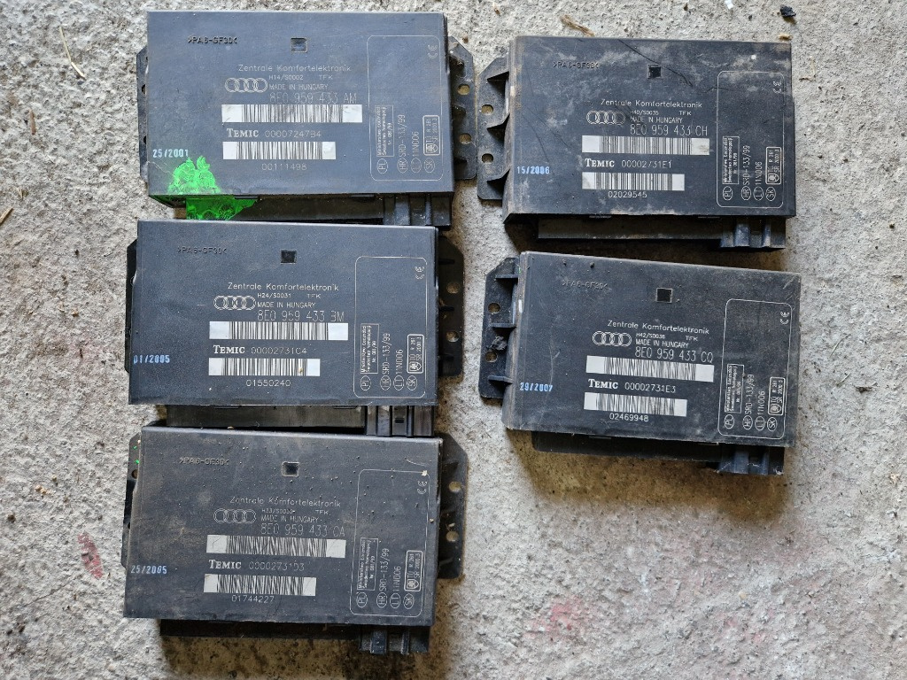Calculator modul confort Audi A4 B6 B7 8E0959433 A
