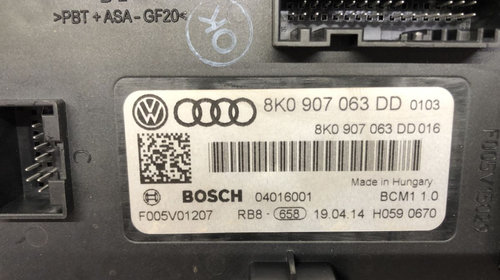 Calculator Modul Confort Audi A4 B8 /A5 COD 8K0907063DD