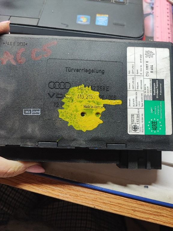 Calculator Modul Confort Audi A6 C5 Cod 4B0962258E