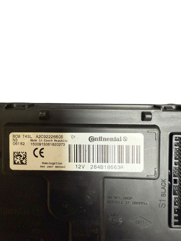 CALCULATOR MODUL CONFORT DACIA COD 284B1