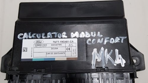 CALCULATOR MODUL CONFORT MONDEO MK4 ,COD--- 7