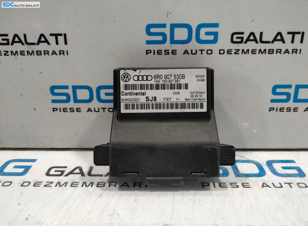 Calculator Modul control central CAN Gateway Seat Ibiza 5 MK5 2008 - 2015 Cod 6R0907530B [L4818]
