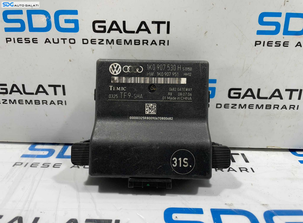 Calculator Modul control central CAN Gateway Volkswagen Caddy 2003 - 2010 Cod 1K0907530H [L4521]