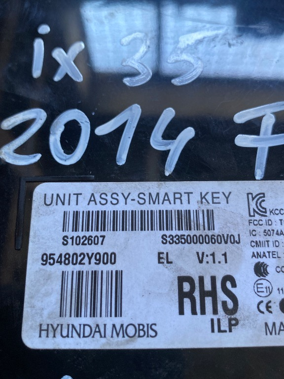 Calculator modul control cheie smart key