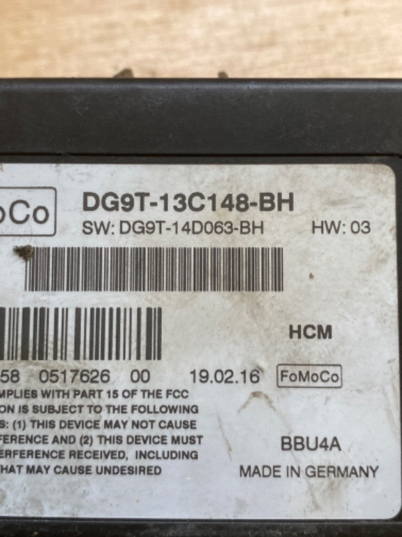 Calculator modul control lumini DG9T-13C