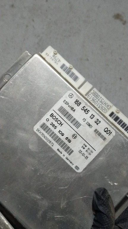 Calculator modul esp mercedes a class cod 0265109619