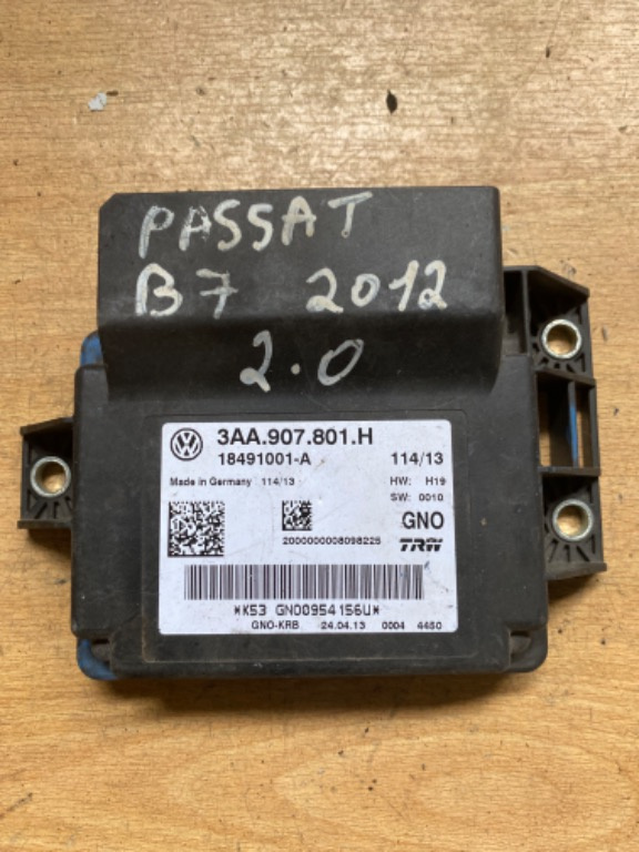 Calculator modul frana de mana 3AA907801H Volkswagen Passat CC Passat B7 2013