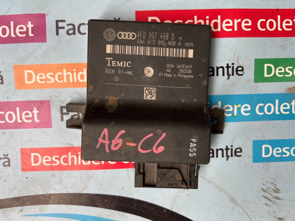 Calculator modul gateway Audi A6 4F0907468D