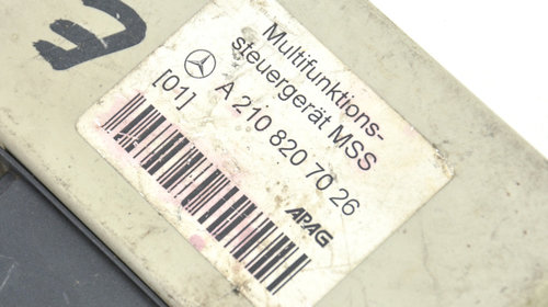 Calculator / Modul Mercedes-Benz E-CLASS (W210) 1995 - 2003 A2108207026, A 210 820 70 26, 210 820 70 26, 2108207026