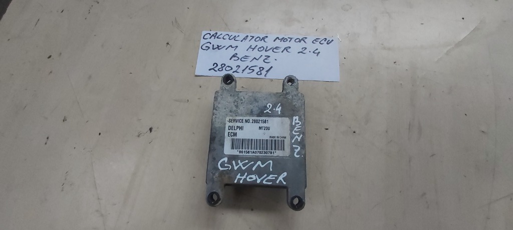 Calculator / Modul motor ECU Cod 28021581 GMW HOVER / 2005-2008