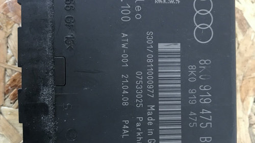 Calculator modul senzor de parcare Audi A4 B8