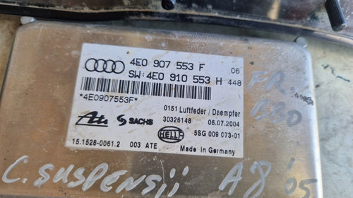 Calculator modul suspensii Audi A8 cod 4E0907