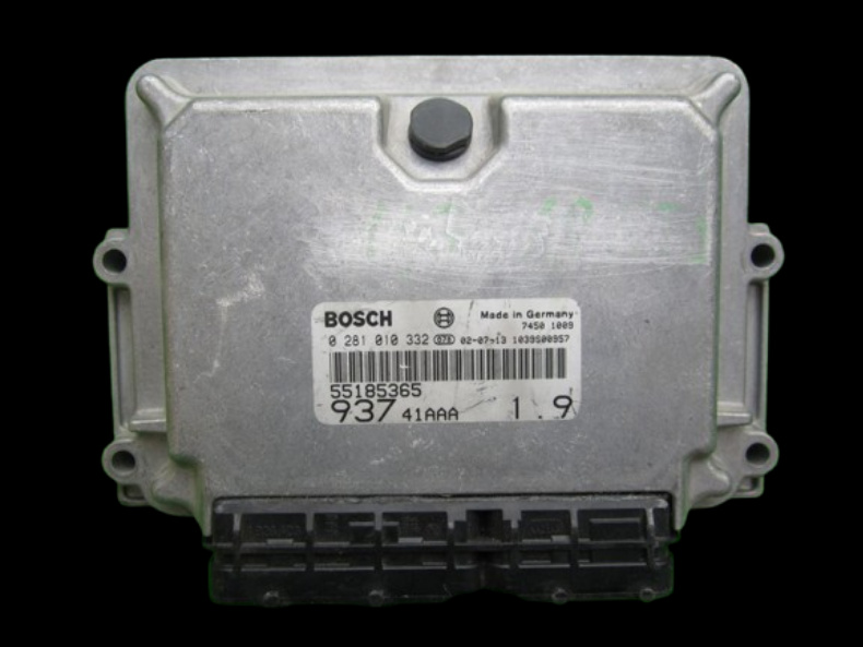 Calculator motor Alfa Romeo 147 1.9 JTD ,cod 55185365/0281010332 Alfa Romeo 147 an 2001 cod piesa 55185365